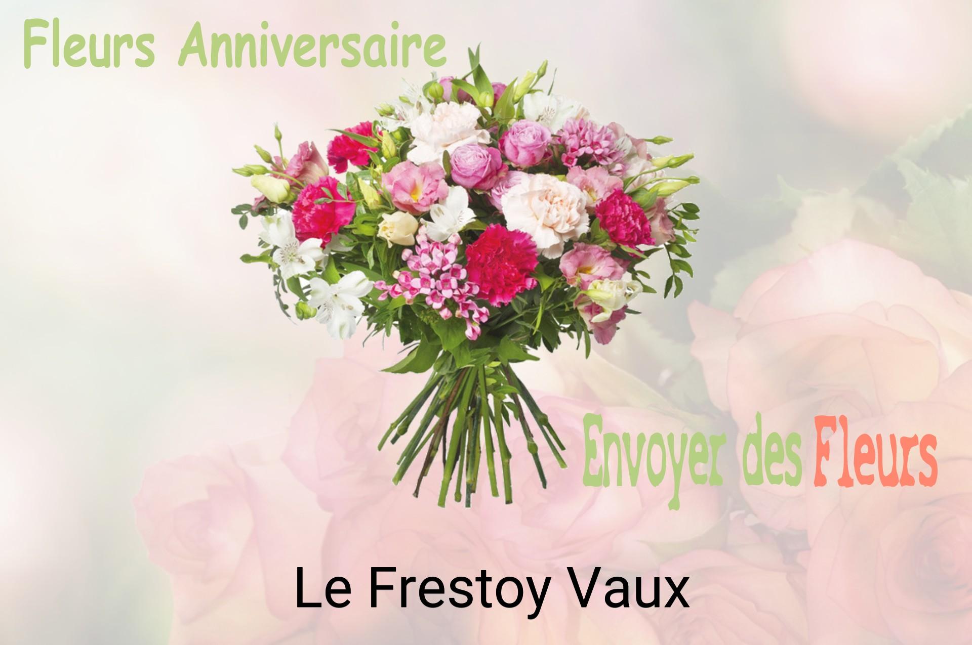 Bouquet de fleurs d’anniversaire livré à Le Frestoy-Vaux