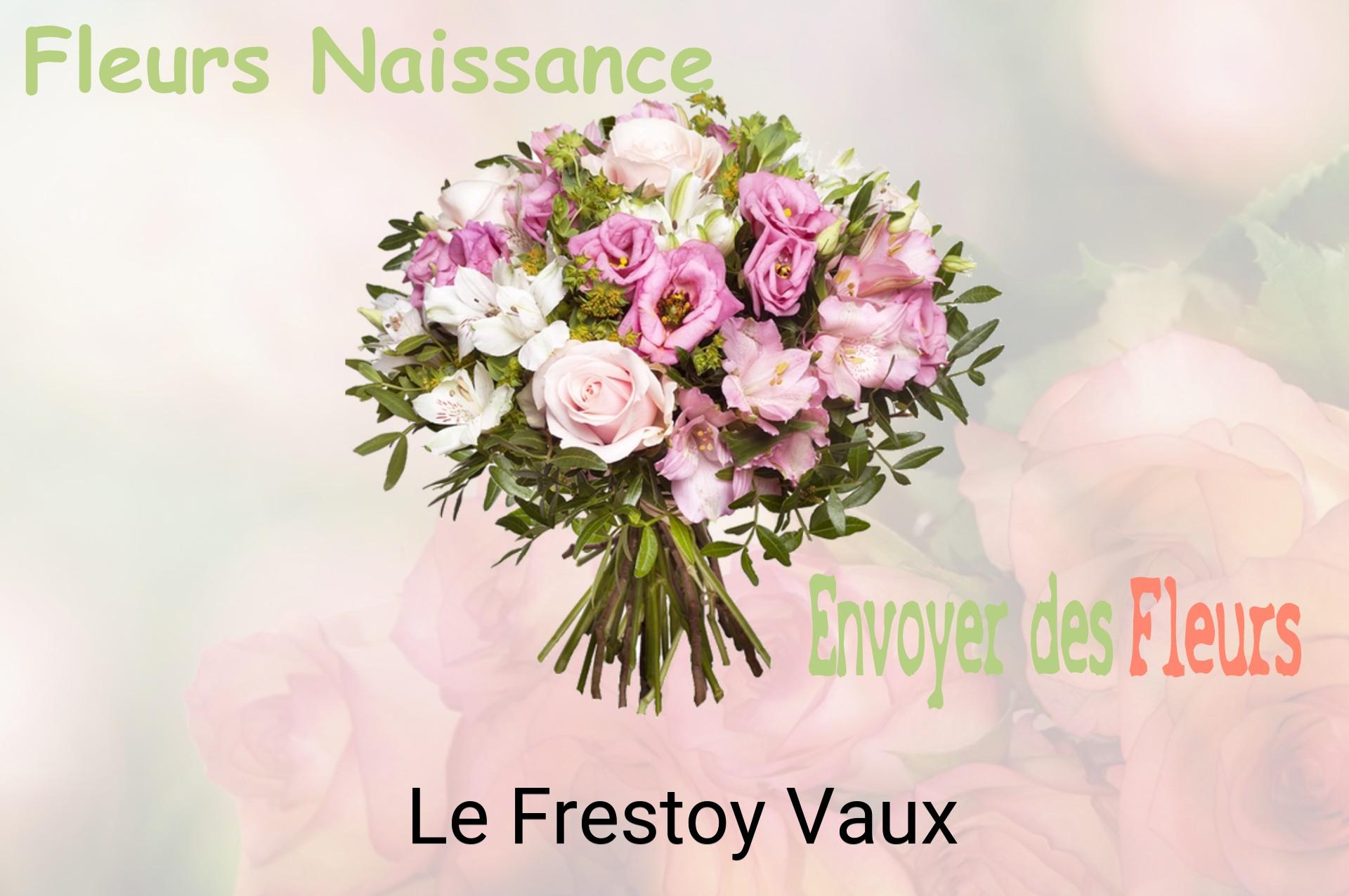 Bouquet de fleurs de naissance livré à Le Frestoy-Vaux